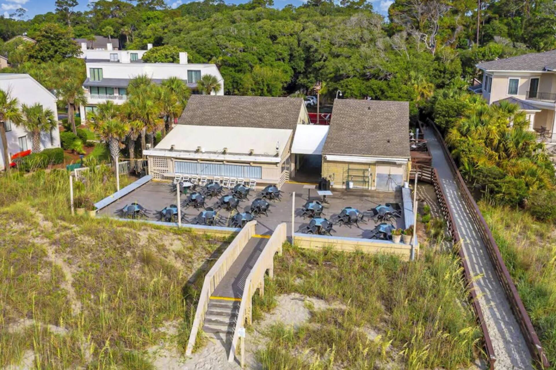 The Dunes House oceanfront bar and grill